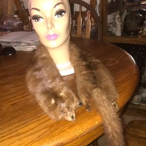 Richard Rich milwaukee vintage mink scarf